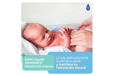 Baño Líquido Bebé JOHNSON'S Hidratación Intensa 400 ML
