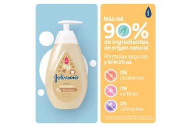 Baño Líquido Bebé JOHNSON'S Avena 400 ML