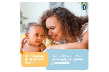 Baño Líquido Bebé JOHNSON'S Avena 400 ML