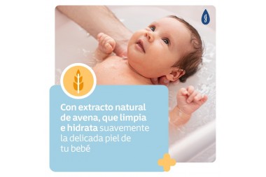 Baño Líquido Bebé JOHNSON'S Avena 400 ML