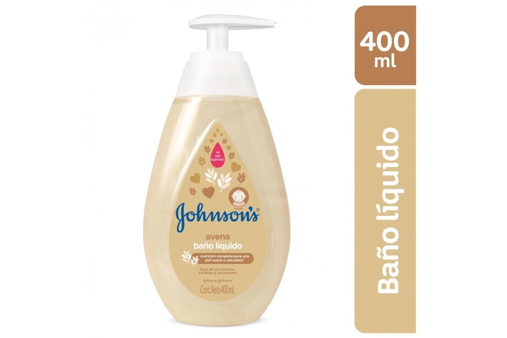 Baño Líquido Bebé JOHNSON'S Avena 400 ML