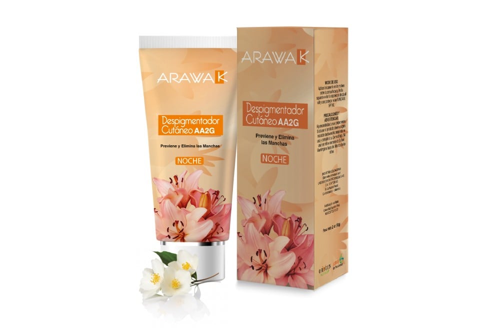 Despigmentador Cutáneo Arawak Noche Tubo Con 60 G