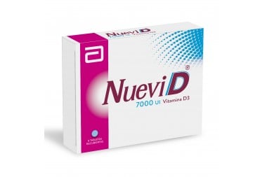 NUEVID 7000 UI X8 TABLETAS