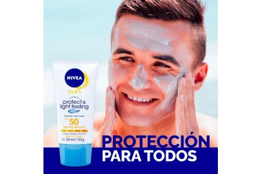 Protector Solar Nivea Crema - Topica Facial / Fps 50  50ML