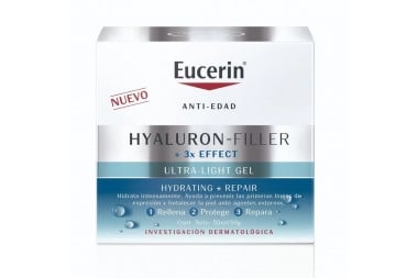 GEL FACIAL ANTI-EDAD EUCERIN HYALURON-FILLER + 3X EFFECT 50ML