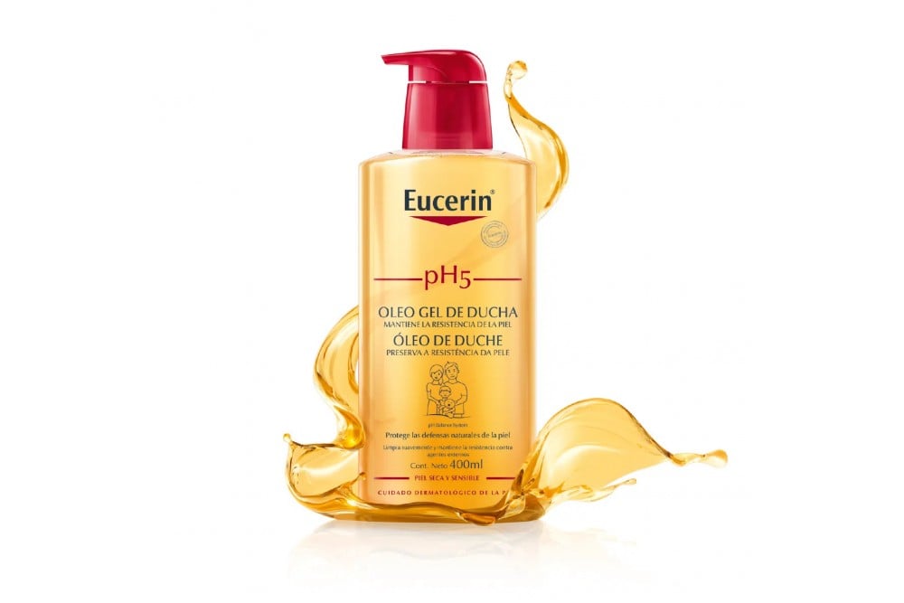 Aceite De Ducha Eucerin Ph5 Piel Seca Y Sensible 400 Ml