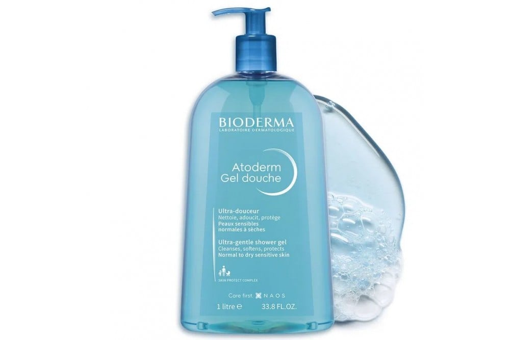 GEL DUCHA ATODERM LIMPIADOR SUAVE SIN JABON BIODERMA 1000 ML