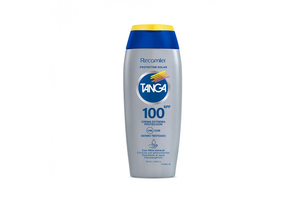 PROTECTOR SOLAR TANGA SPF 100 RECAMIER 130 ML