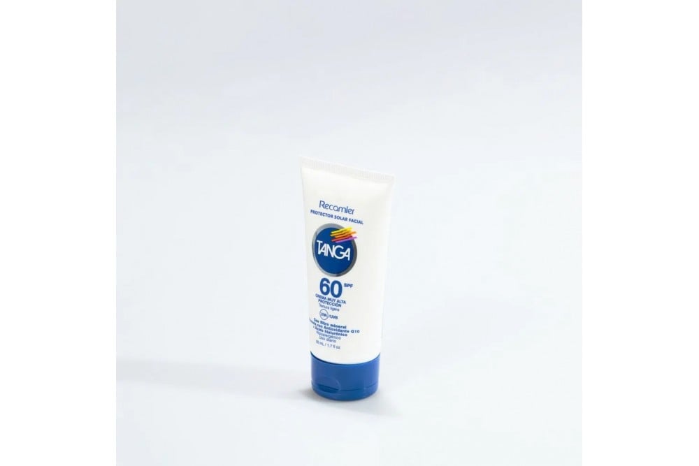 PROTECTOR SOLAR FACIAL TANGA SPF 60 RECAMIER 50 ML