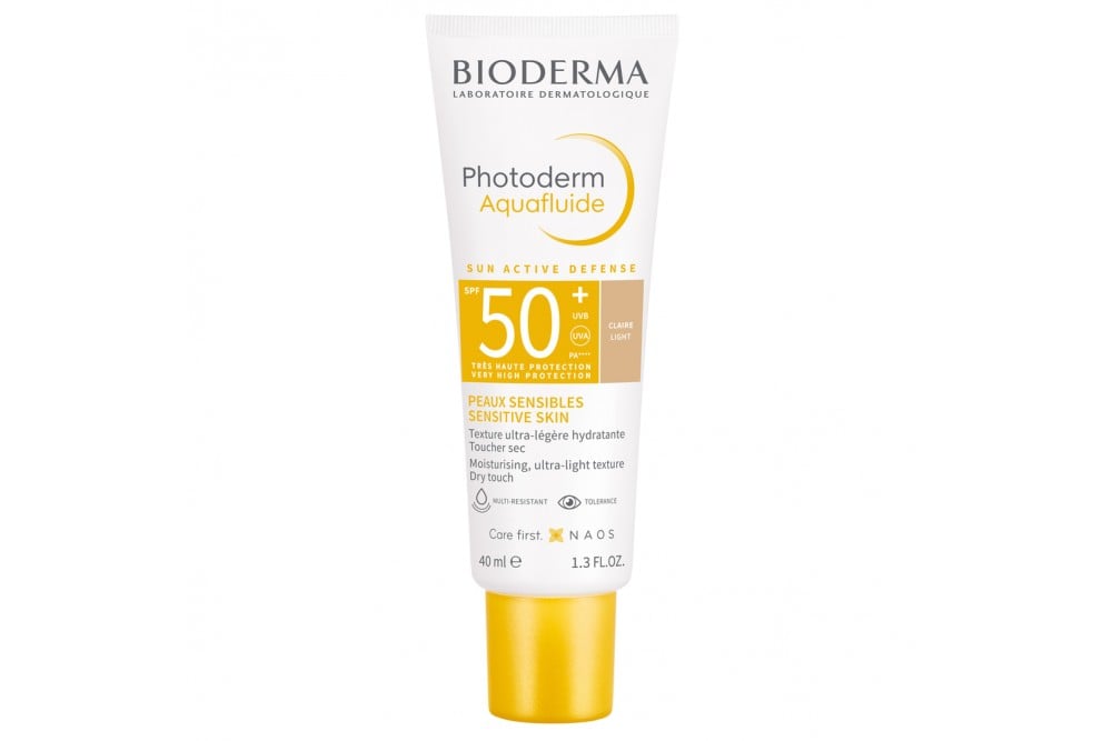 PROTECTOR SOLAR PHOTODERM AQUAFLUIDE SPF 50 TONO CLARO BIODERMA 40 ML