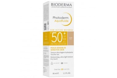 Protector Solar Photoderm Aquafluide Spf 50 Tono Claro Bioderma 40 Ml