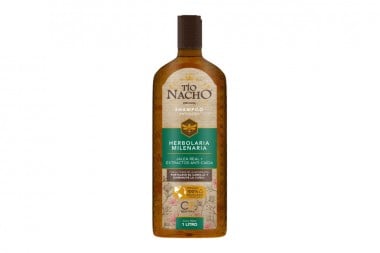 SHAMPOO ANTICAIDA TIO NACHO HERBOLARIA MILENARIA 1000 ML