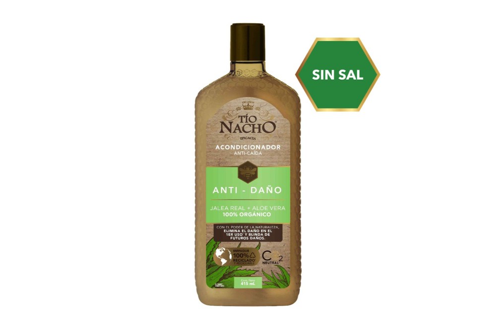 Acondicionador Tio Nacho Anti-Daño 100% Organico 415 Ml