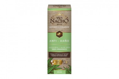 ACONDICIONADOR TIO NACHO ANTI-DAÑO 100% ORGANICO 415 ML