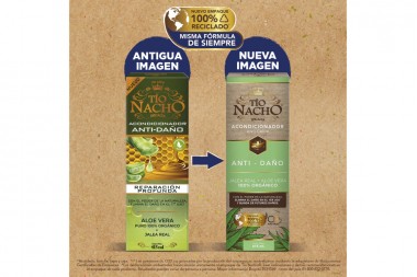 Acondicionador Tio Nacho Anti-Daño 100% Organico 415 Ml