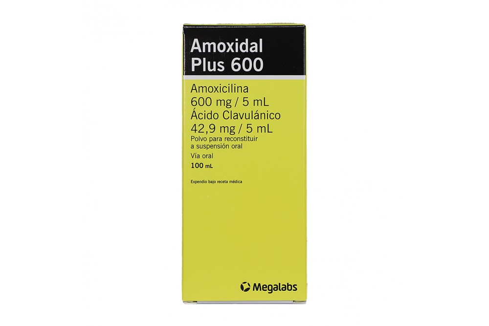 AMOXIDAL PLUS 600 POLVO 100 ML