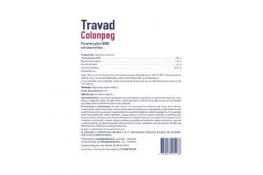 Travad Colonpeg Sabor Cereza Caja Con 4 Sobres