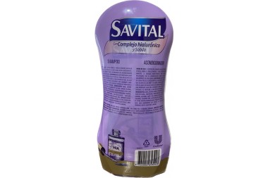 OFERTA SHAMPOO SAVITAL HIALURÓNICO 510ML + ACONDICIONADOR 490 ML