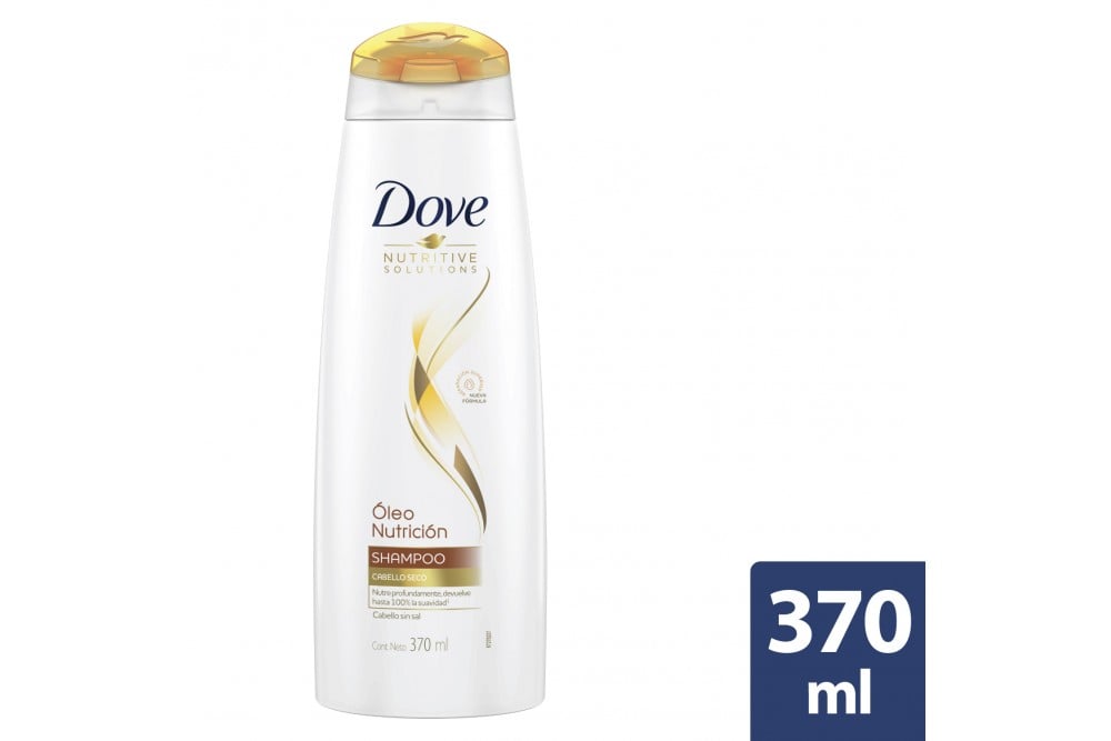 SHAMPOO DOVE ÓLEO NUTRICIÓN 370 ML