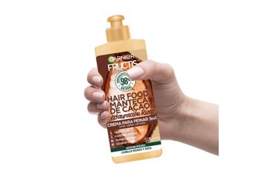 CREMA PARA PEINAR RESTAURACIÓN HAIR FOOD CACAO GARNIER FRUCTIS 300 ML