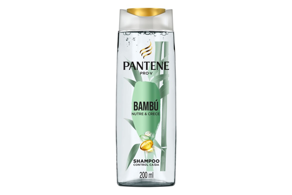 Shampoo Pantene Pro-V Control Caida Bambú 200 Ml