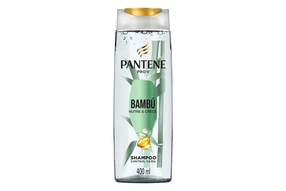 Shampoo Pantene Pro-V Control Caida Bambú 400 Ml