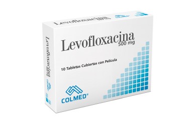 Levofloxacina Colmed 10 Tabletas 500 Mg