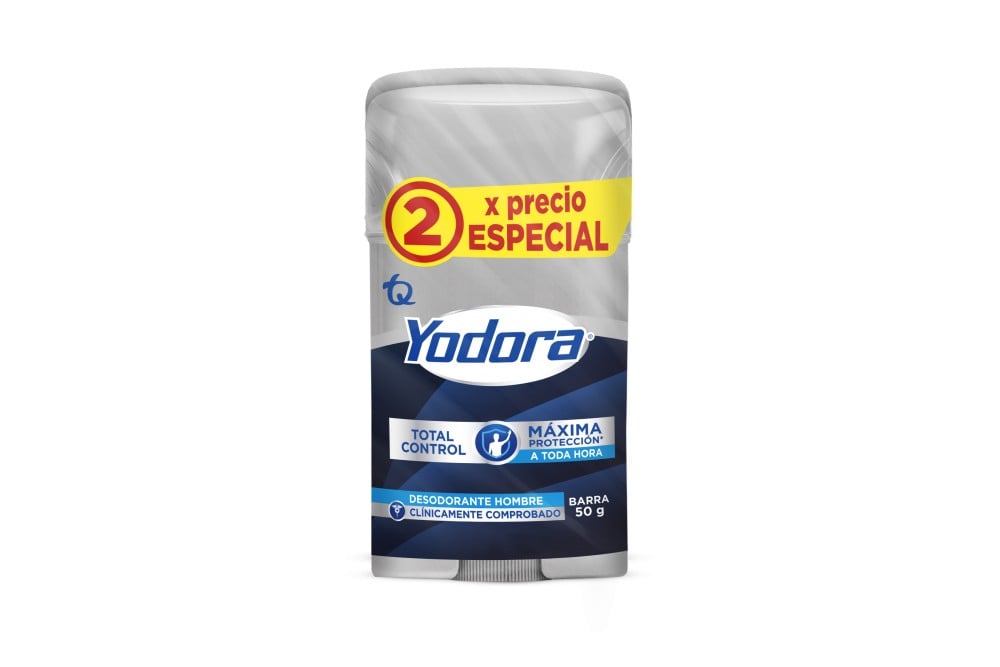 OFERTA DESODORANTE YODORA TOTAL CONTROL 50 G