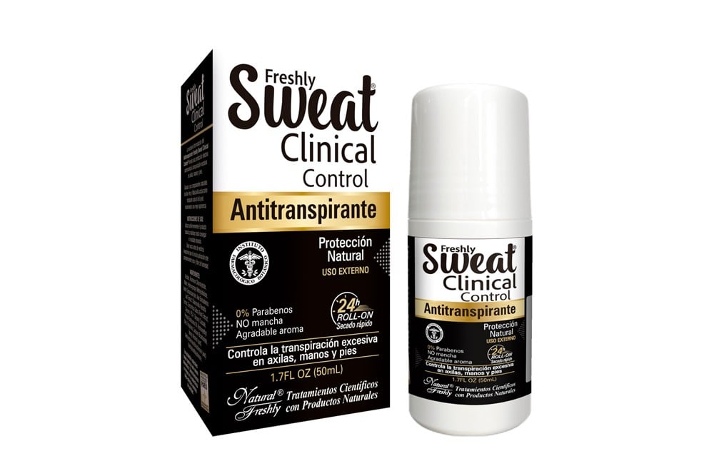 Desodorante Sweat Clinical Control Protección Natural Roll/On 50 Ml