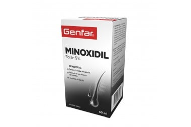 Minoxidil Forte 5% Genfar Frasco Con 60 mL