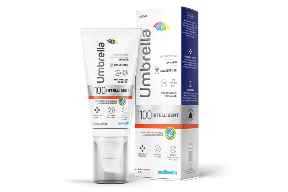 Protector Solar Umbrella Intelligent Spf 100 Con 50 G