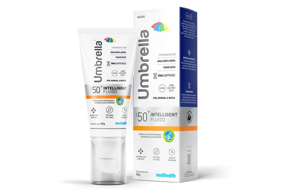 Protector Solar Umbrella Intelligent Spf 50 Con 50 G