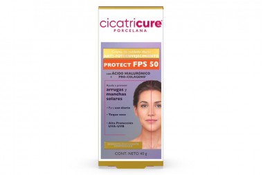 CICATRICURE CREMA CUIDADO DIARIO SPF 50 EFECTO MATE 40G