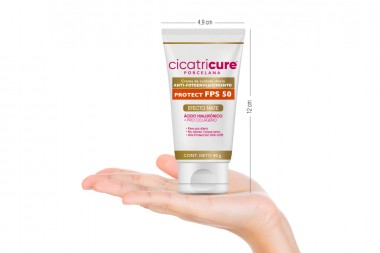 CICATRICURE CREMA CUIDADO DIARIO SPF 50 EFECTO MATE 40G