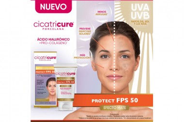 CICATRICURE CREMA CUIDADO DIARIO SPF 50 EFECTO MATE 40G