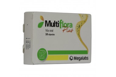 Multiflora Plus Intestino Irritable 10 Cápsulas