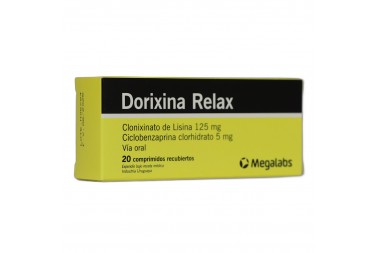 Dorixina Relax 125/5 mg vía oral 20 Comprimidos Recubiertos