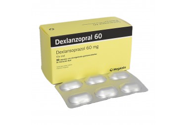 Dexlansoprazol 60 mg vía oral 30 Cápsulas Con Microgránulos Gastrorresistentes De Liberación Dual