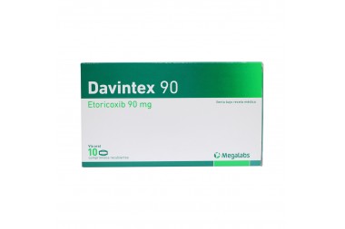Davintex 90 mg vía oral 10 comprimidos Recubiertas