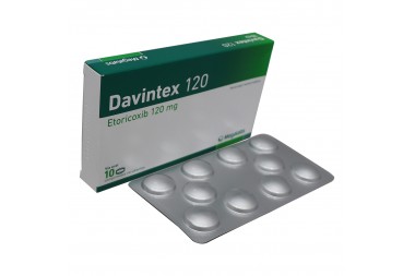 Davintex 120 mg vía oral 10...