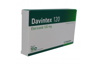 Davintex 120 mg vía oral 10 comprimidos Recubiertas