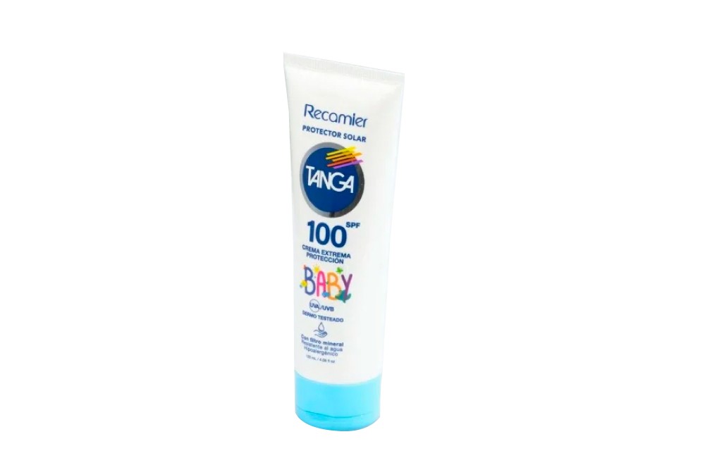 PROTECTOR SOLAR TANGA BABY SPF 100 RECAMIER 120 ML