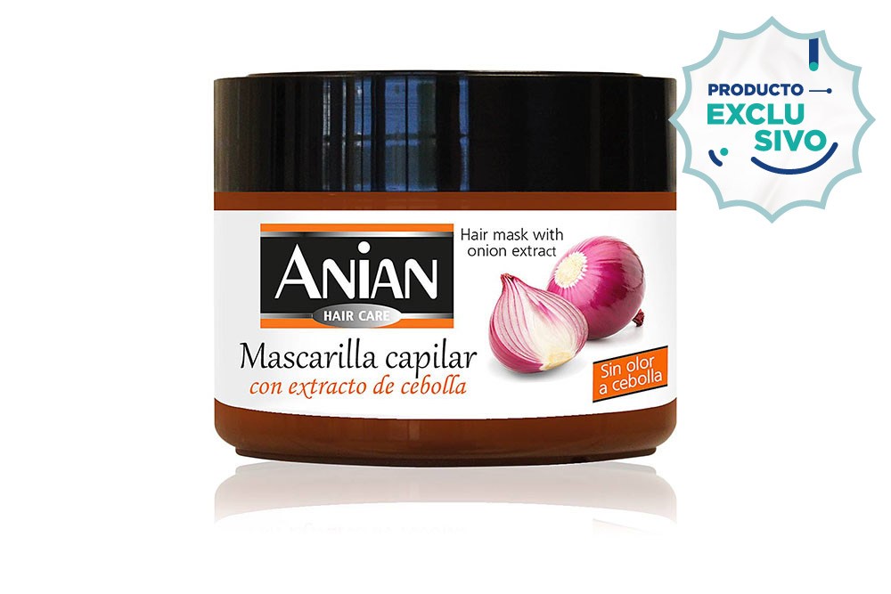 Mascarilla Capilar Anian Hair Care Extracto De Cebolla 1 Frasco Con 250 mL