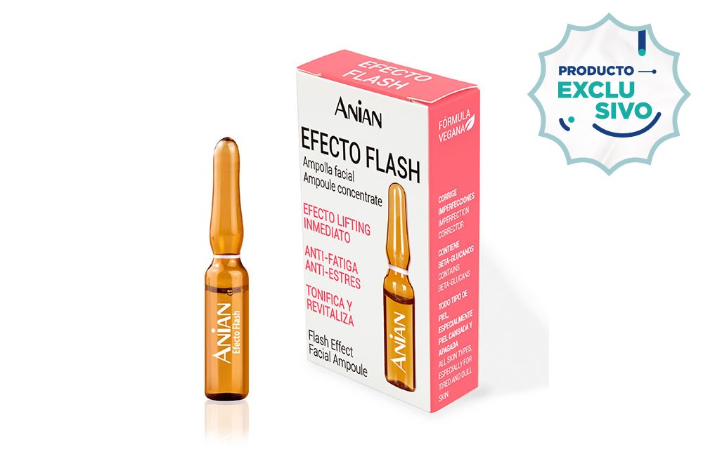 Ampolla Facial Anian Efecto Flash Caja Con 1 Unidad