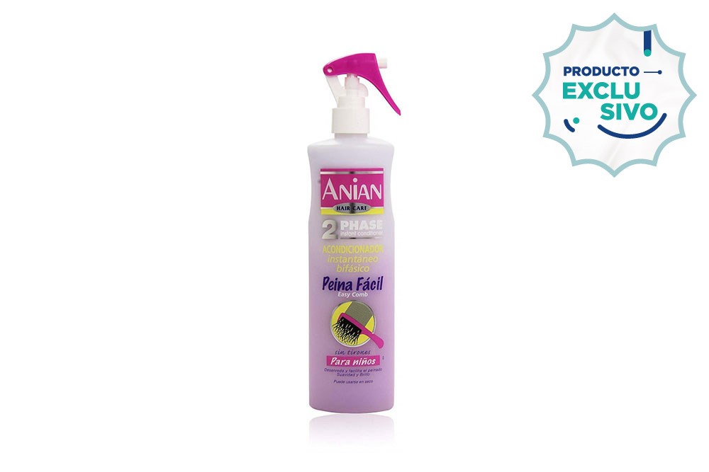 Acondicionador Bifasico Anian Hair Care Niños Frasco Con 400 Ml