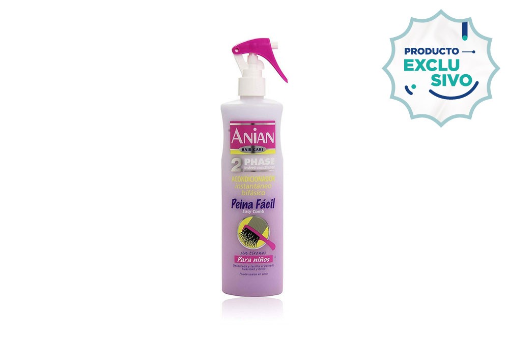 Acondicionador Bifasico Anian Hair Care Niños Frasco Con 400 mL