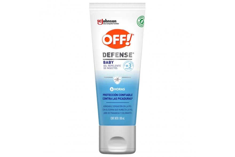 Repelente Stay Off Baby Defense En Gel 100 Ml