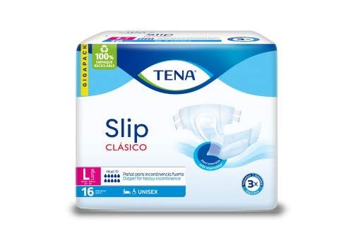Pañal Tena Slip Clásico L...