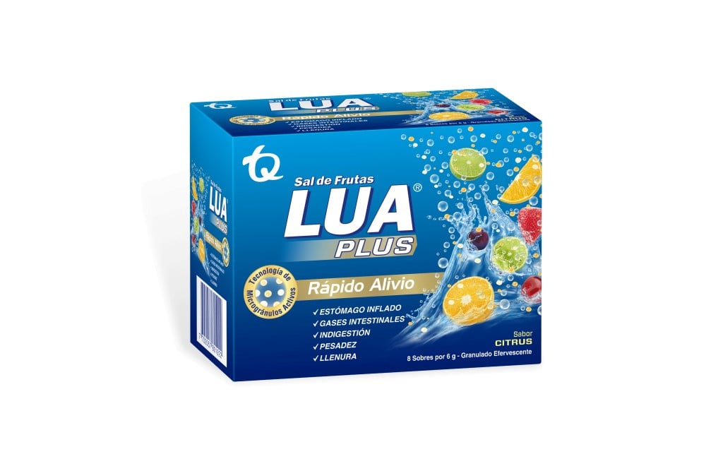 Sal De Frutas Lua Plus 8 Sobres