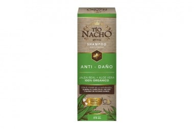 Shampoo Tio Nacho Anti Daño 100% Organico 415 Ml